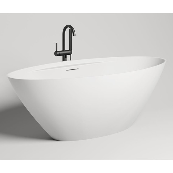 Ванна отдельностоящая Salini Diva 180х85 см 102221M (S-Stone) матовая  фото 