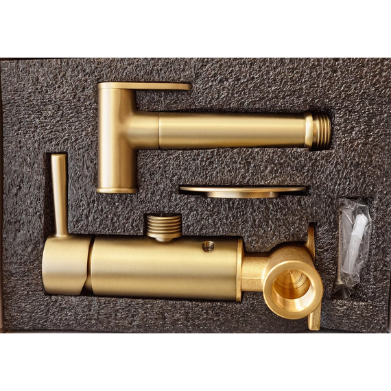 Гигиенический душ CeramaLux KRS/006, бронза, Цвет производителя: бронза - 3 Гигиенический душ CeramaLux KRS/006, бронза, Цвет производителя: бронза фото 3