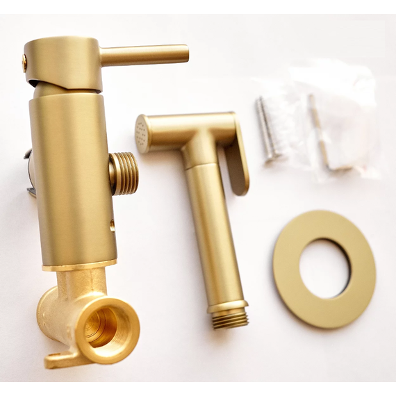 Гигиенический душ CeramaLux KRS/006, бронза, Цвет производителя: бронза - 6 Гигиенический душ CeramaLux KRS/006, бронза, Цвет производителя: бронза фото 6