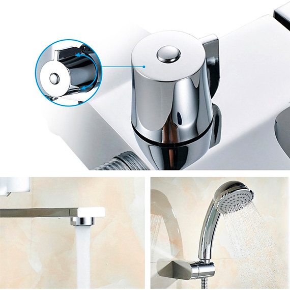 Смеситель для ванны Gerhans K13014, Цвет производителя: хром фото 7