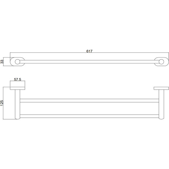 Полотенцедержатель Belz B90509, цвет вороненая сталь фото 2