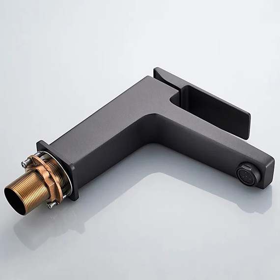 Смеситель для раковины Ledeme L1078U, графит фото 8