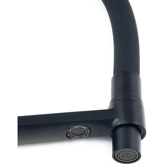 Смеситель для кухни Diadonna D49-19028BL, чёрный, Цвет производителя: чёрный - 5 Смеситель для кухни Diadonna D49-19028BL, чёрный, Цвет производителя: чёрный фото 5