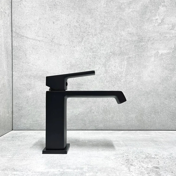 Смеситель для раковины Haiba HB10575-7, чёрный фото 3