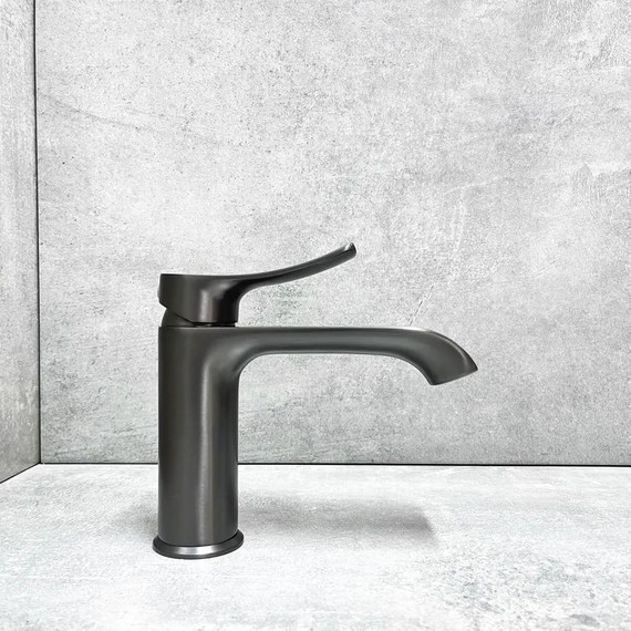 Смеситель для раковины Haiba HB10553-3, графит фото 3