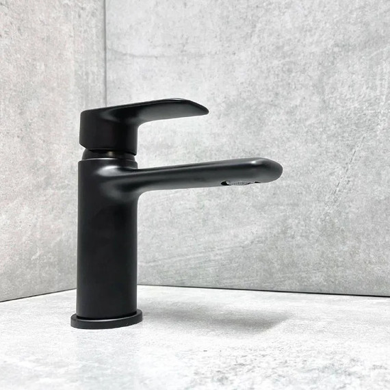 Смеситель для раковины Haiba HB10564-7, чёрный - 2 Смеситель для раковины Haiba HB10564-7, чёрный фото 2