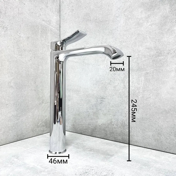 Смеситель для раковины высокий Haiba HB11553 фото 6