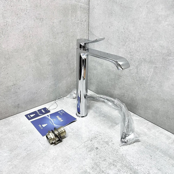 Смеситель для раковины высокий Haiba HB11553 фото 4