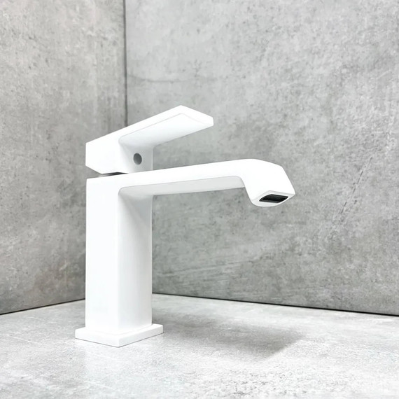 Смеситель для раковины Haiba HB10575-8, белый фото 2