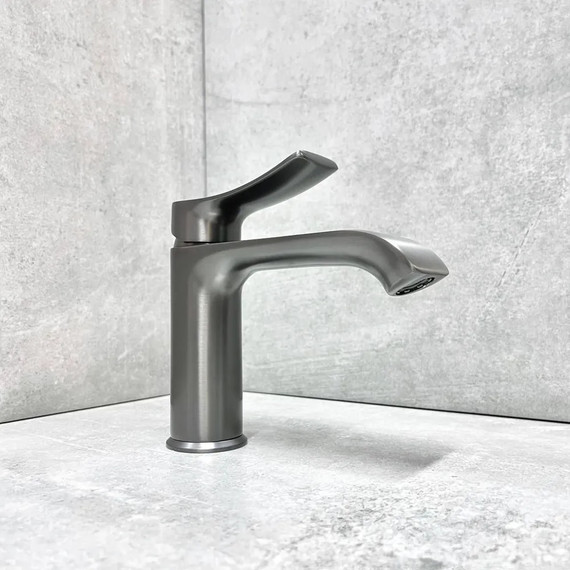 Смеситель для раковины Haiba HB10553-3, графит фото 2