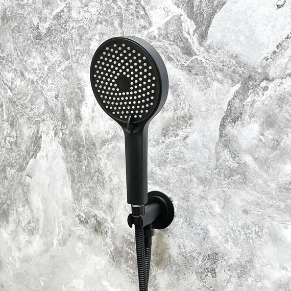 Душевая система для ванны Haiba HB80553-7, чёрный фото 3