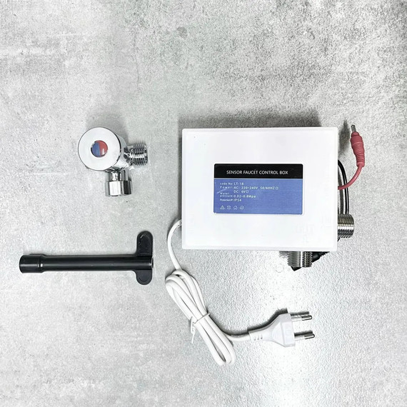 Смеситель для раковины сенсорный Haiba HB524, нержавеющая сталь фото 5