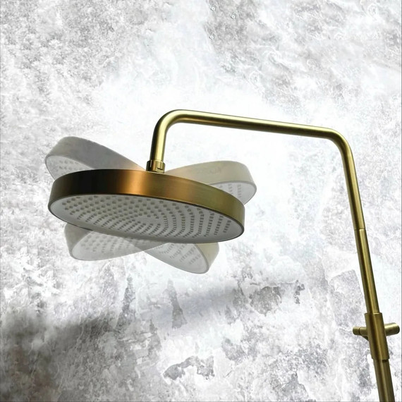 Душевая стойка Haiba HB24553-5, золото - 5 Душевая стойка Haiba HB24553-5, золото фото 5