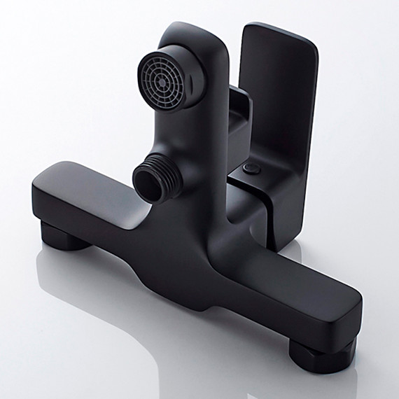 Смеситель для ванны Ledeme L3280B, чёрный фото 4