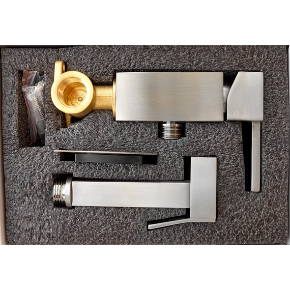 Гигиенический душ CeramaLux KBS/004, никель, Цвет производителя: никель фото 3