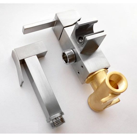 Гигиенический душ CeramaLux KBS/004, никель, Цвет производителя: никель фото 4