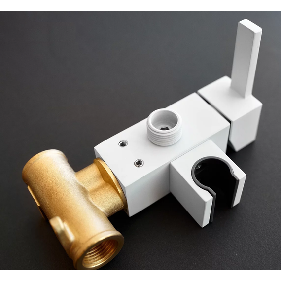 Гигиенический душ CeramaLux KBS/005, белый матовый, Цвет производителя: белый матовый фото 4