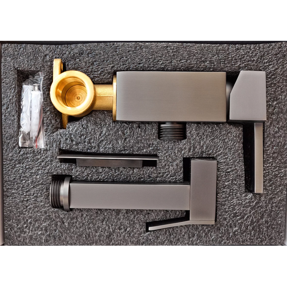 Гигиенический душ CeramaLux KBS/008, оружейная сталь, Цвет производителя: оружейная сталь фото 3