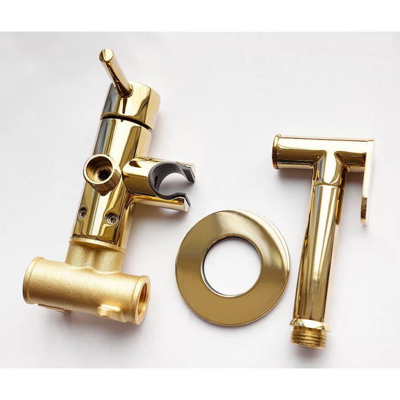 Гигиенический душ CeramaLux KRS/002, светлое золото, Цвет производителя: светлое золото фото 4