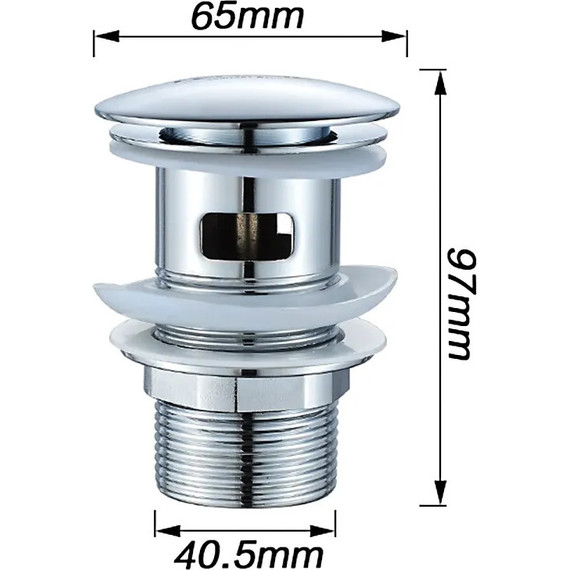 Донный клапан Ledeme L65-2 фото 8