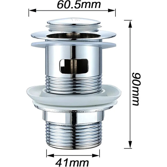 Донный клапан Ledeme L66-2 фото 7