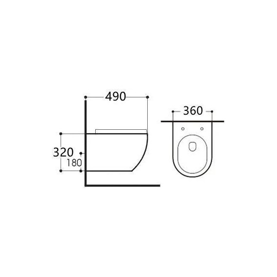 Инсталляция с подвесным унитазом комплект:  Grohe Rapid SL с подвесным безободковым унитазом Aquatek Европа AQ1900-00 сиденье микролифт, крепление, кнопка смыва золото матовое, Цвет производителя: золото матовое фото 12