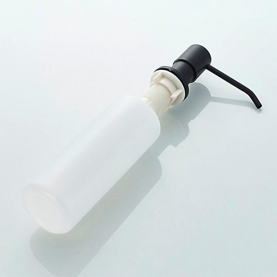 Дозатор для жидкого мыла Ledeme L405F, цвет чёрный фото 2