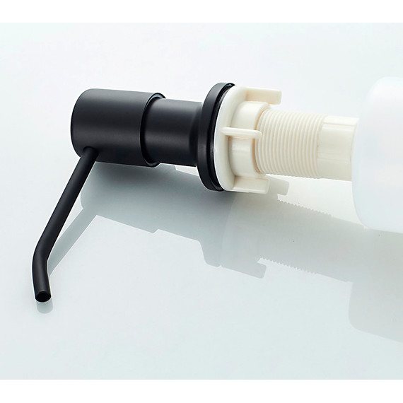 Дозатор для жидкого мыла Ledeme L405F, цвет чёрный фото 3