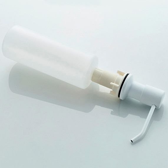 Дозатор для жидкого мыла Ledeme L405H, цвет белый фото 3