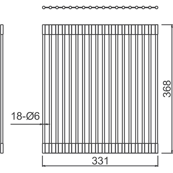 Ролл-мат для кухонной мойки Gerhans K30333-37, нержавеющая сталь фото 8