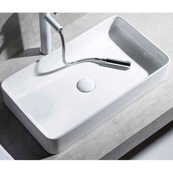 Донный клапан Ledeme L67W, белый фото 2