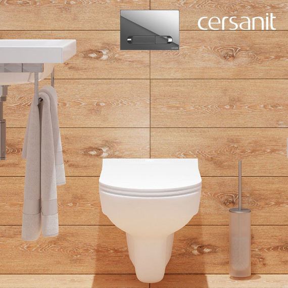 Инсталляция с подвесным унитазом Cersanit City Co Dpl Eo Slim A64121 (кнопка Estetica хром глянцевый) - 20 Инсталляция с подвесным унитазом Cersanit City Co Dpl Eo Slim A64121 (кнопка Estetica хром глянцевый) фото 20