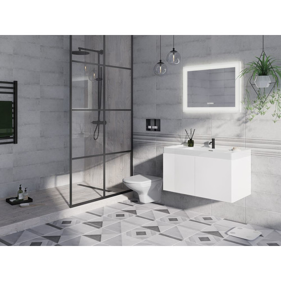 Инсталляция Cersanit Vector с подвесным унитазом Carina Xl Co Dpl Eo Slim A64440 (кнопка Blick хром матовый) фото 17