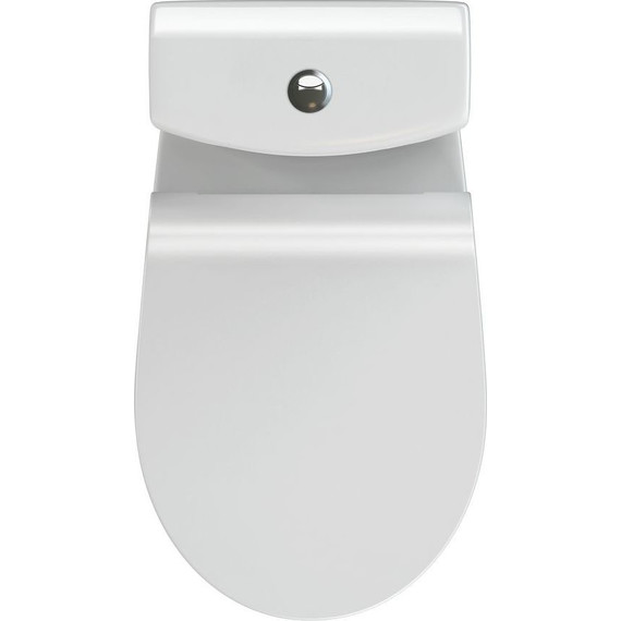 Унитаз-компакт безободковый Cersanit Nature Clean ON 011 3/5 DPL EO Slim A65410 с крышкой микролифт фото 10