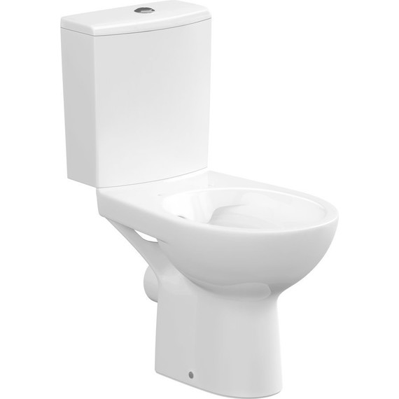 Унитаз-компакт безободковый Cersanit Nature Clean ON 011 3/5 DPL EO Slim A65410 с крышкой микролифт фото 4