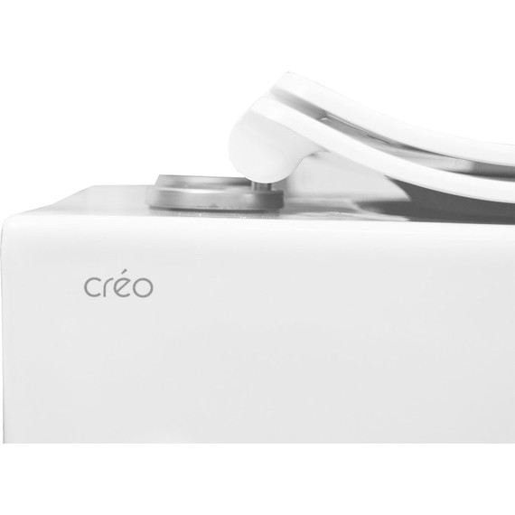 Инсталляция с подвесным унитазом комплект:  Grohe Rapid SL с подвесным безободковым унитазом Creo Ceramique Tornado CR1100NR сиденье микролифт, крепление, кнопка смыва золото глянцевое, Цвет производителя: золото глянцевое фото 12