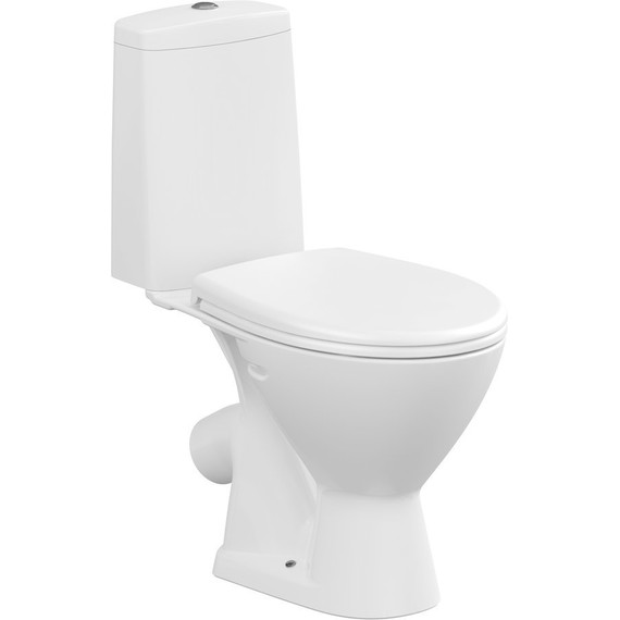 Унитаз-компакт Cersanit Just KO-JUS031-3/6-PL с крышкой микролифт фото 