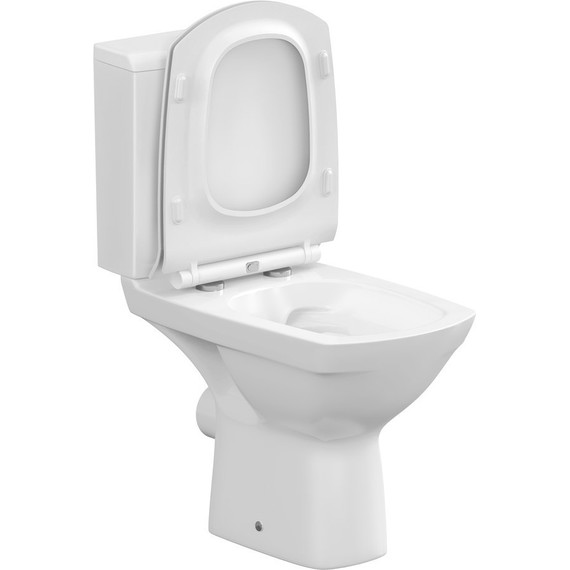 Унитаз-компакт Cersanit Carina СLEAN ON 011 3/5 с крышкой микролифт фото 10