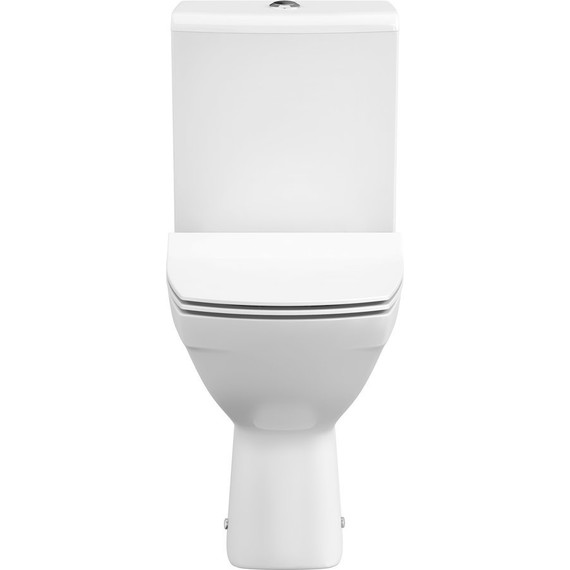 Унитаз-компакт Cersanit Carina СLEAN ON 011 3/5 с крышкой микролифт фото 11