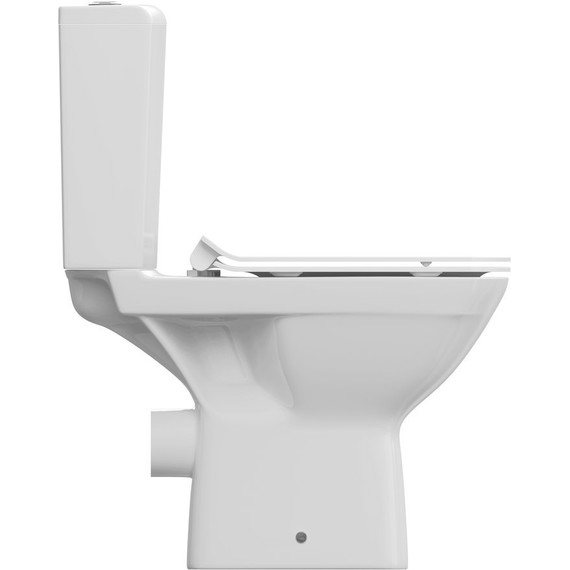 Унитаз-компакт Cersanit Carina СLEAN ON 011 3/5 с крышкой микролифт фото 8