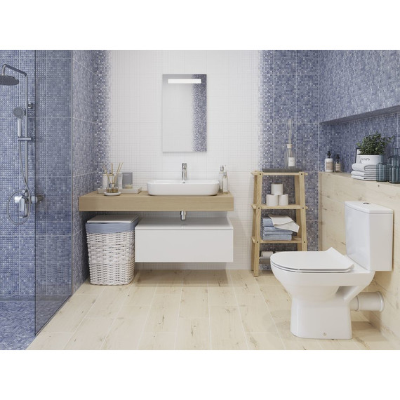 Унитаз-компакт Cersanit CITY NEW CLEAN ON с крышкой микролифт - 8 Унитаз-компакт Cersanit CITY NEW CLEAN ON с крышкой микролифт фото 8