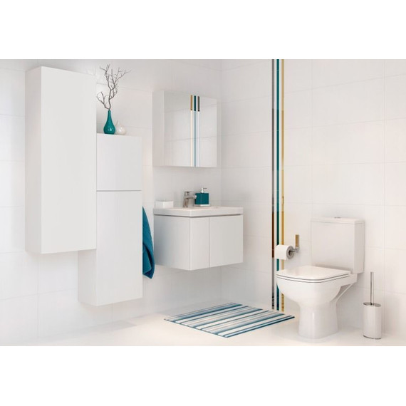 Унитаз-компакт безободковый Cersanit Colour KO-COL011-3/5-COn-DL с крышкой микролифт фото 10