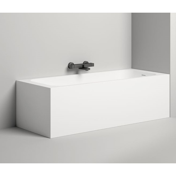 Ванна каменная Salini Orlanda Kit 180х80 см 102112G (S-Sense) покрытие ванны глянцевое (с монолитным экраном) - 2 Ванна каменная Salini Orlanda Kit 180х80 см 102112G (S-Sense) покрытие ванны глянцевое (с монолитным экраном) фото 2