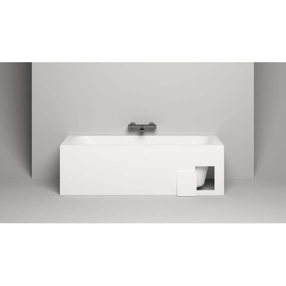 Ванна каменная Salini Orlanda Kit 180х80 см 102112G (S-Sense) покрытие ванны глянцевое (с монолитным экраном) - 10 Ванна каменная Salini Orlanda Kit 180х80 см 102112G (S-Sense) покрытие ванны глянцевое (с монолитным экраном) фото 10