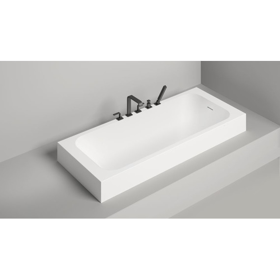 Ванна каменная Salini Orlanda Kit 180х80 см 102112G (S-Sense) покрытие ванны глянцевое (с монолитным экраном) - 12 Ванна каменная Salini Orlanda Kit 180х80 см 102112G (S-Sense) покрытие ванны глянцевое (с монолитным экраном) фото 12