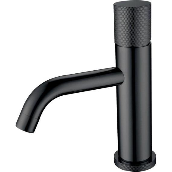 Смеситель для раковины Boheme Stick 121-BB.2, чёрный матовый фото 