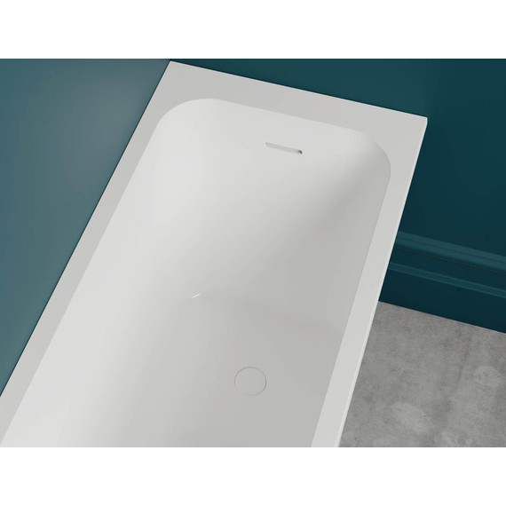 Ванна каменная Salini Orlanda Kit 180х80 см 102112G (S-Sense) покрытие ванны глянцевое (с монолитным экраном) - 6 Ванна каменная Salini Orlanda Kit 180х80 см 102112G (S-Sense) покрытие ванны глянцевое (с монолитным экраном) фото 6