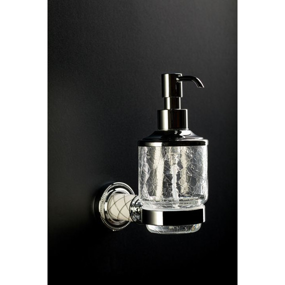 Дозатор для жидкого мыла Boheme Murano Crome 10912-W-CR, chrome - 3 Дозатор для жидкого мыла Boheme Murano Crome 10912-W-CR, chrome фото 3