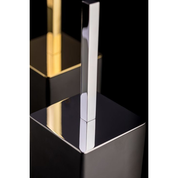 Ёршик для унитаза Boheme 10949-B-G, золото/чёрный - 3 Ёршик для унитаза Boheme 10949-B-G, золото/чёрный фото 3