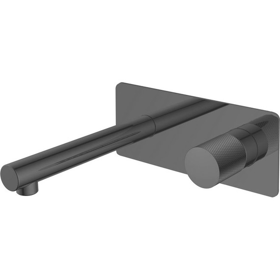 Смеситель для раковины настенный Boheme Stick 125-BB.2, чёрный фото 